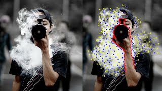 Cara membuat Effect Foto Asap Vape Bergerak menggunakan Android Plotagraph AndroidTutorial [upl. by Jehoash503]