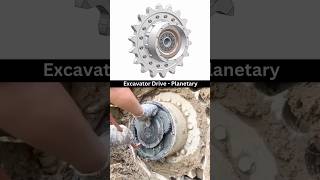 Excavator Drive  Planetary Gear Mechanism ✅ 3ddesign engineering 3dprinting excavator 3dcad [upl. by Madlen454]