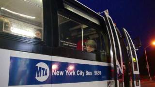 MTA New York City Bus 1998 NovaBus RTS06 9660 On The Q88  Kissena Blvd amp Horace Harding Expressway [upl. by Ekard]