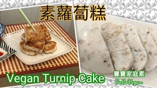 🌿素蘿蔔糕EngSub簡單份量Vegan Turnip Cake Easy Recipe [upl. by Clarisse]