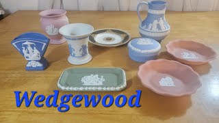 Auction Picking Picked some Wedgewood Jasperware vases trinket box and plates Was it a good buy [upl. by Lynus]