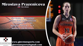 Miroslava Prazenicova Highlights 20202021 Season [upl. by Stutsman930]