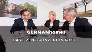 Das LizenzKonzept für Immobilienmakler GERMANhomes in 60 Sek erklärt [upl. by Naitsabas525]