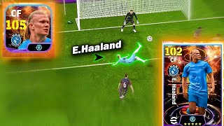 Haaland’s Unstoppable Power in eFootball 2024 ⚽💥 [upl. by Aulea903]