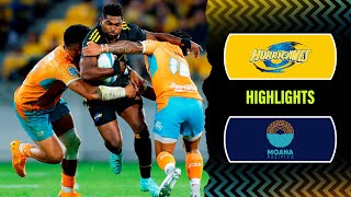 Super Rugby Pacific 2023  Hurricanes v Moana Pasifika  Rd 12 Highlights [upl. by Novla]