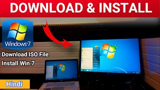 How to Download amp Install Windows 7  Windows 7 Installation Step by Step [upl. by Falda]