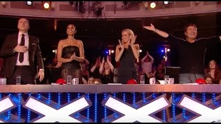 Comedian Daliso gets GOLDEN BUZZER From Amanda  Audition 3  Britains Got Talent 2017 [upl. by Nylanaj251]