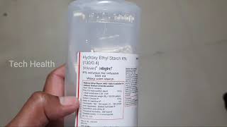 Voluven Starch IV fluid Uses in hindi  Hydroxyethyl starch uses in hindi Volume IV fluid uses [upl. by Gebelein473]