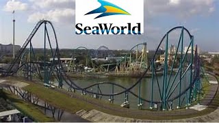 All rides at SeaWorld Orlando [upl. by Anitsahs]