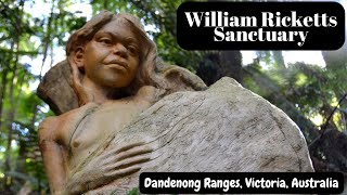 92 Mystical Sculptures of Australian Indigenous People  William Ricketts Sanctuary [upl. by Karalee]