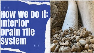 How We Do It Drain Tile System [upl. by Anaile]