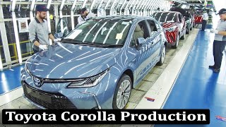 Toyota Corolla Hybrid Manufacturing Turkye  Corolla Assembly Line [upl. by Aloel]