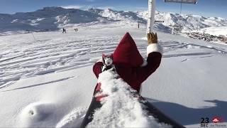 Val Thorens  23 Décembre 2017  23 December [upl. by Banquer]