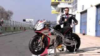 RSV4 Superbike 2015  Onboard with Max Biaggi [upl. by Aninotna207]