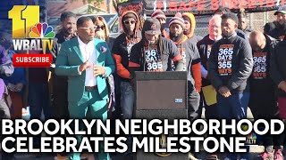 Brooklyn celebrates more than one year without homicide [upl. by Iorgo158]