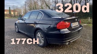 Présentation dune BMW 320D Phase 2 de 2010  Consommation options [upl. by Nehgam569]