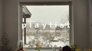 playlist 눈 내리는 양평 주택의 편안한 ⛄️ 크리스마스 캐롤 플레이리스트 🎄  1 hour Christmas music [upl. by Htehpaj286]