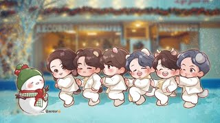 🎶Dynamite Holiday Remix🎶 SPED UP  BTS 방탄소년단 [upl. by Nwahsid]