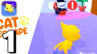 Cat Escape 1 to 50 Levels Part 1 Gameplay AndroidIOS [upl. by Eimor]