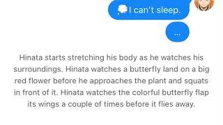 Hinata’s Midnight Thoughts Part 2  Kenma x Hinata  haikyuutexts kenmakozume hinatashoyo [upl. by Aninaj911]