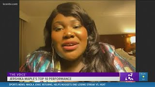 The Voice  Jershika Maples top 10 performance [upl. by Nosduj]