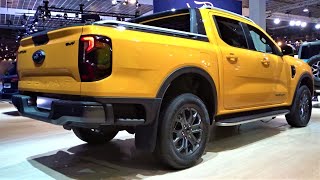 2024 Ford Ranger Wildtrak 30 V6 Pickup Truck 4x4  Interior Exterior  Brussels Motor Show [upl. by Nnaik]