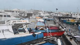 Hurricane Beryl devastates Grenadas Carriacou Island [upl. by Adaj464]