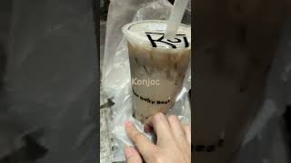 BubbleTea with Konjac amazingshorts [upl. by Elva]