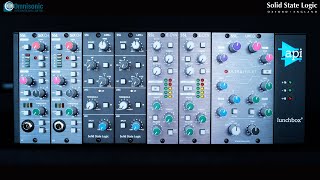 Solid State Logic 500 Series modules demo recording and mixing [upl. by Riccardo]