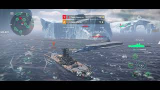 Modern Warships IJN YAMATO full gameplay [upl. by Nyledam970]