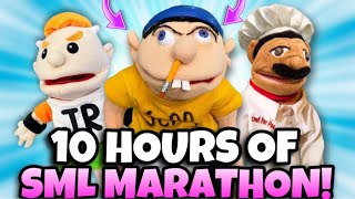 10 HOURS OF SML MARATHON FUNNIEST JEFFY VIDEOS [upl. by Akehsat]