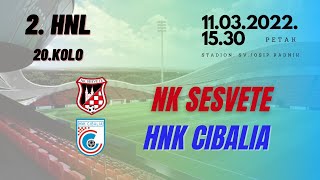 NK SESVETE  HNK CIBALIA [upl. by Holds]