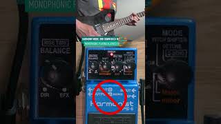 Make the Boss PS6 Harmonist sound good part 1 Playing style bosspedals guitar [upl. by Neisa]