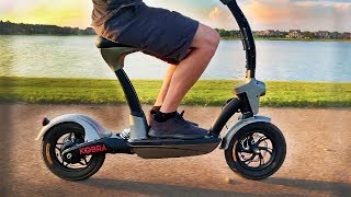 Kobra Seated Electric Scooter Falcon PEV [upl. by Rutra]