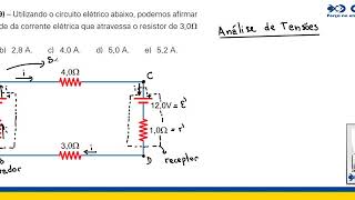 Receptores Elétricos  Exercícios Resolvidos  Análise de Tensões [upl. by Wallach]