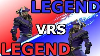 Pirate Legend Versus Pirate Legend PVP  Sea of Thieves [upl. by Nobel]