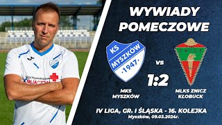 16 kolejka 202324 MKS Myszków  MLKS Znicz Kłobuck 12 [upl. by Ariet]