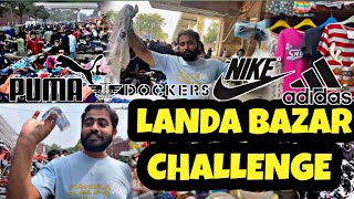 SHOPPING FROM LANDA BAZAR 🛍️RAILWAY STATION LANDA SUNDAY BAZAR GAME CHALLENGE 1000 All PRODUCTS [upl. by Hebrew]