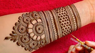 Eid special front hand mehndi designs  mehandi ka design  mehandi design  mehndi design  mehendi [upl. by Airrehs254]