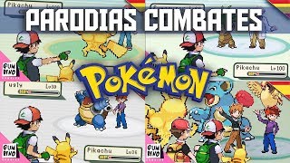 LAS MEJORES PARODIAS Y ANIMACIONES DE COMBATES POKEMON EN ESPAÑOL  RECOPILACION  MARATON [upl. by Augusto]