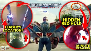 CAPTAIN AMERICA BRAVE NEW WORLD Teaser Trailer Breakdown  Hidden Detail Explained  SuperFansYT​ [upl. by Auerbach]