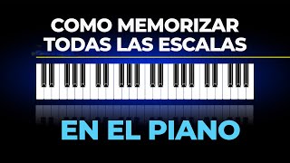 La Guía Definitiva de Escalas de Piano Aprende Todas las Escalas Mayores en 1 Día [upl. by Ahsinirt]