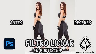 APRENDE A MODELAR UN CUERPO CON EL FILTRO LICUAR EN PHOTOSHOP [upl. by Iana]