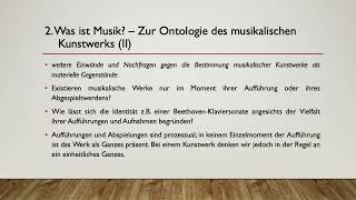 Ästhetik Vorlesung Folge 7  Philosophie der Musik I [upl. by Paule36]