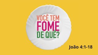 Você tem fome de quê Pr Gibran Sena  João 4118  27102024 [upl. by Nitsreik]