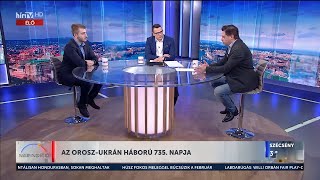 Háború Ukrajnában és Izraelben  Hidegkuti Konstantin 20240229  HÍR TV [upl. by Sahc]