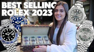 Rolex GMT Master II Batman Rolex Datejust Mint amp More BestSelling Rolex Watches in 2023 [upl. by Torbart]