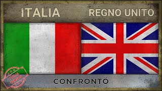 ITALIA vs REGNO UNITO  Classifica Potenze Militari  2018 [upl. by Enelyahs277]