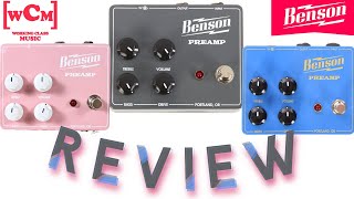 Benson PreAmp Review  Working Class Music [upl. by Balfour]