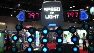 Speed Of Light  Ticket Redemption Exergame Arcade Game  BMIGamingcom  LAI Games [upl. by Anal]